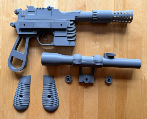 Han solo blaster star wars - han,