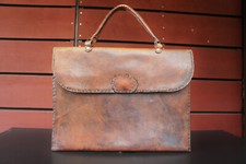 Vintage Leder Aktentasche