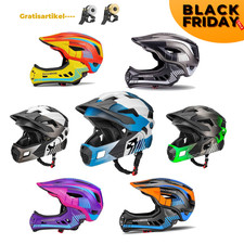 ROCKBROS Fahrrad Kinder Integralhelm Schutzhelm Antischweiß Trennbar 48-58CM