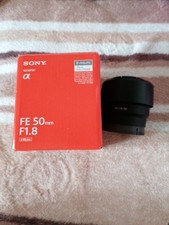 Sony Objektiv FE 50 mm F 1 .8