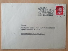 Beleg DR 1945 Erfurt Gasolin