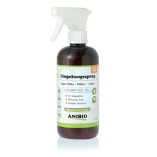 Anibio Umgebungsspray 500ml Zecken Flöhe Milben Floh Ungeziefer Umgebung Spray