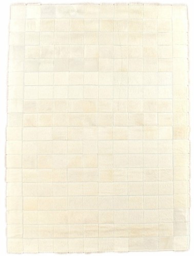 Kuhfell teppich creme - teppich, weiss