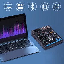 4 Kanal bluetooth Mixer USB
