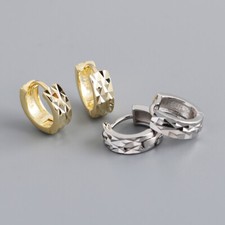 Silber 925 Creolen mit