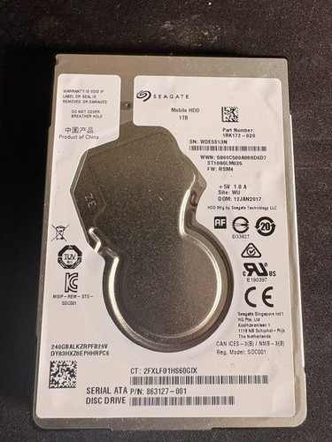 Seagate mobile hdd 1tb - mobile,