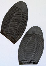 Schuhsohlen schwarz