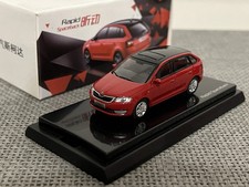RAR Skoda Rapid Spaceback 1:64 Rot Diecast Modellauto DEALER Modell Ähnl Kyosho