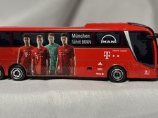 FC Bayern München, Teambus, Modell, MAN, Metall, Dickie Spielzeug 