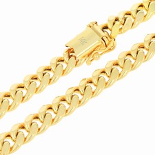 14K Gelb Echt Gold Herren