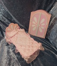 90er Petra Puppe Schlafzimmer Bett Kleiderschrank Plasty Barbie