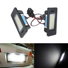 Passt für VW Golf 6 Variant 05/2009-2013 LED Kennzeichenbeleuchtung Lampe Paar