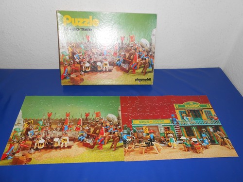 Playmobil vintage puzzle - vintage,
