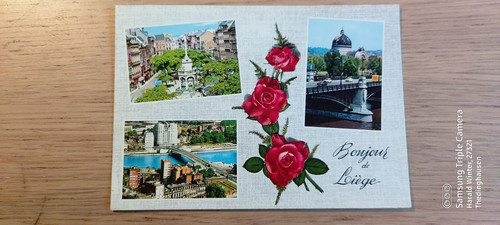 Postkarte lüttich liege - lüttich,