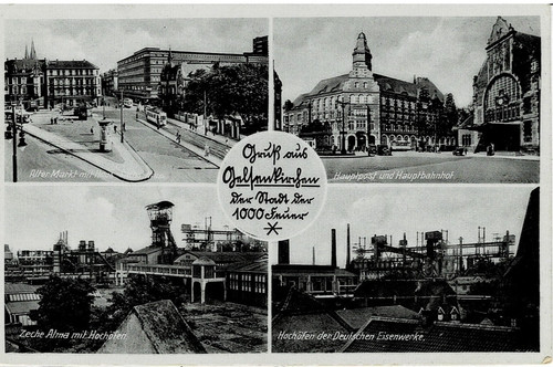 Gelsenkirchen 4 ansichten - gelsenkirchen,