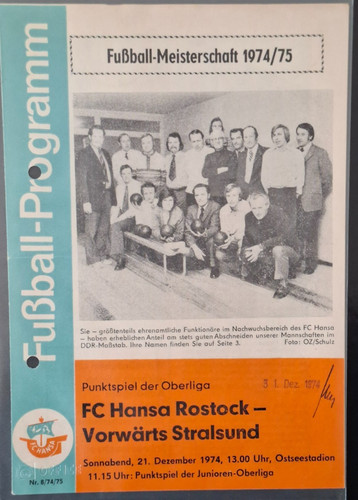 Ddr progr fc hansa - , ddr-progr.fc
