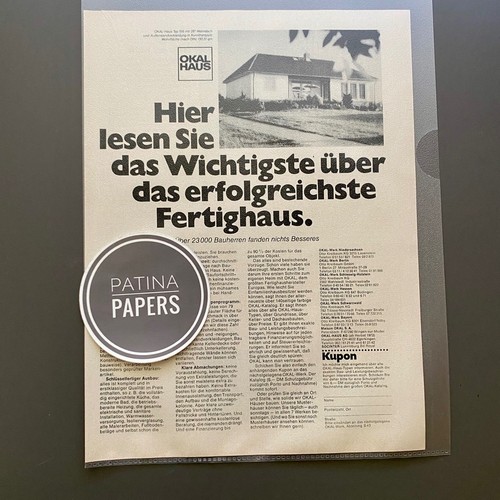 1972 okal haus fertighaus - okal-haus,