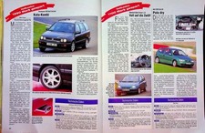 Sport Auto 01/1995 VW Golf III Variant 1.8 von Hartmann mit 110PS im Fahrbericht