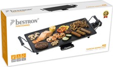 Bestron elektrischer Tischgrill-Teppanyaki-Grillplatte, 4 PERSONEN ABP602