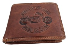 Echt Leder Geldbeutel Motorrad
