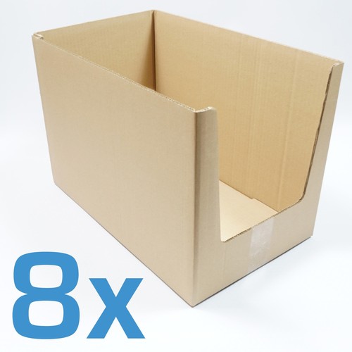 Regalkarton lagerbox - 8x,
