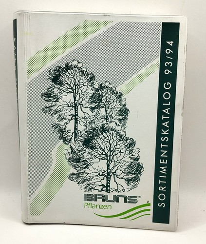 Buch katalog bruns pflanzen - buch,,
