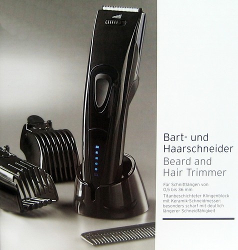 Akku bart und - akku, haarschneider