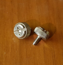 30x PC Gehäuse Daumenschrauben Rändelschrauben Thumb Screw chrom/silber