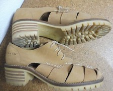 ??FUN & GO Wortmann 39?? auffällige Damen Schuhe Leder Sandale Halbschuh