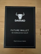 DARAKO Future Wallet mit Münzfach Black / Space-Carbon NEU!