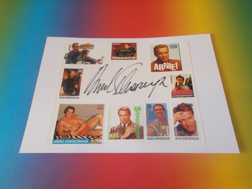 Arnold schwarzenegger signed - schwarzenegger,