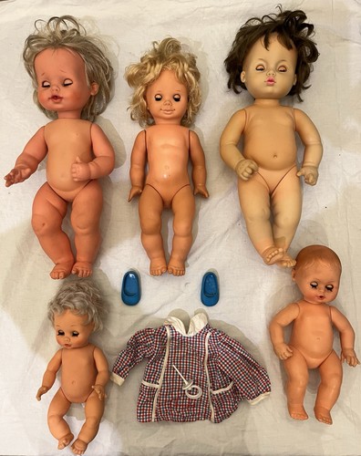 Konvolut puppen 60er 70er - puppen,