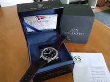 Stralmatic Arkona Automatic Flieger Swiss Made Movement Saphirglas Herren Uhr