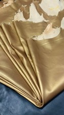 Golden metallisch lammfell - metallisch,