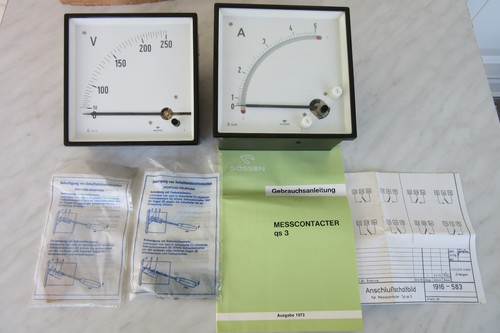 Gossen dreheisen voltmeter - gossen,