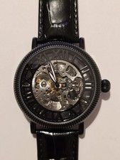 Pierre Chaubert Skelett Automatik 45mm Herrenuhr Guter Zustand 