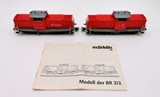 Märklin H0 37726 E-Lok Doppeltraktion BR 212 + 213 mfX Digital neuwertig o. OVP
