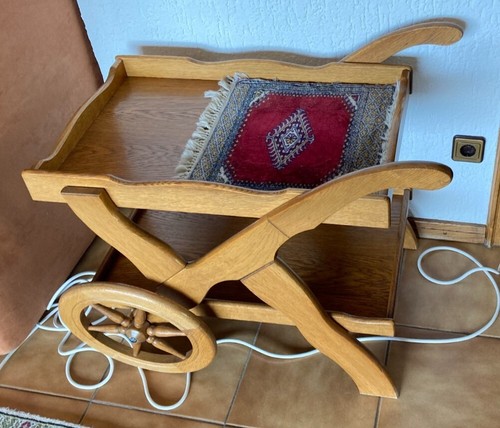 Schubkarre als servierwagen - als,