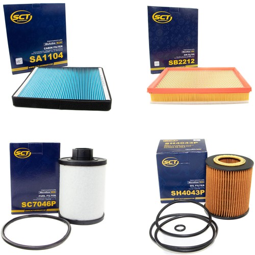 Filter set sct kraftstoff - set, kraftstoff-