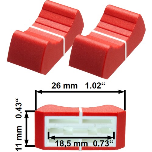 Sifam prof faderknopf rot - sifam,