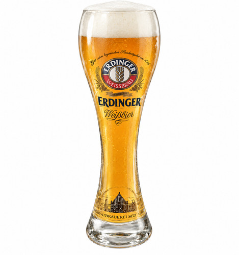 Erdinger bierglas weizen 5l - bierglas, 0,5l
