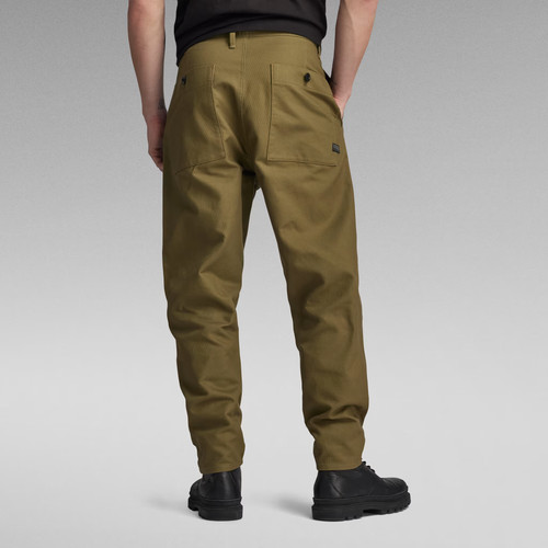 Star raw pleated chino - raw,