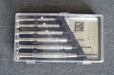 Feinmechaniker Schraubendreher Set Screwdriver 1, 1.4 2, 2.4, 2.9, 3.8mm Schlitz