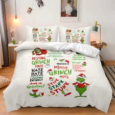 03.the Grinch Bettwäsche Set