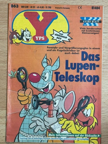 Yps heft ohne - heft, gimmick