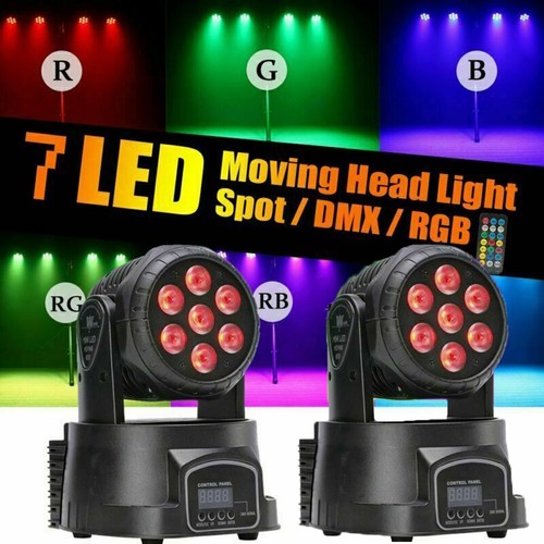 2stk 105w led rgbw moving - 7,