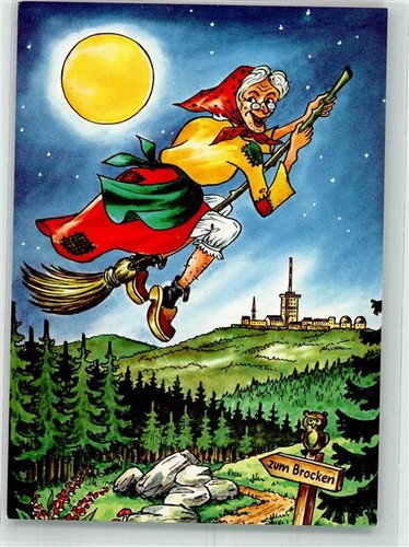39748225 brocken eule - -, hexe