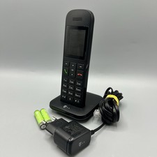 Telekom Speedphone 12 Festnetztelefon Schwarz Schnurlos, inkl. Neuen Akkus ✅