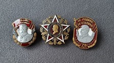 3x Stalin Orden Medaille