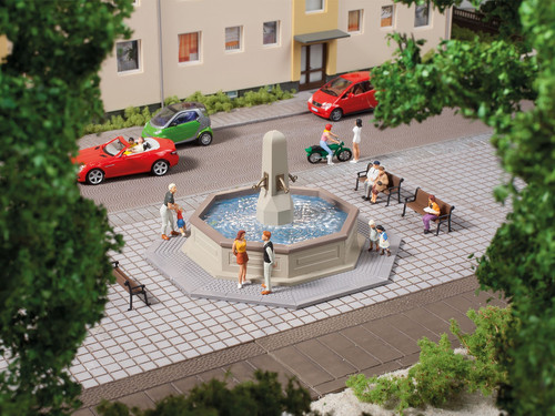 Auhagen 41629 bausatz brunnen - auhagen,
